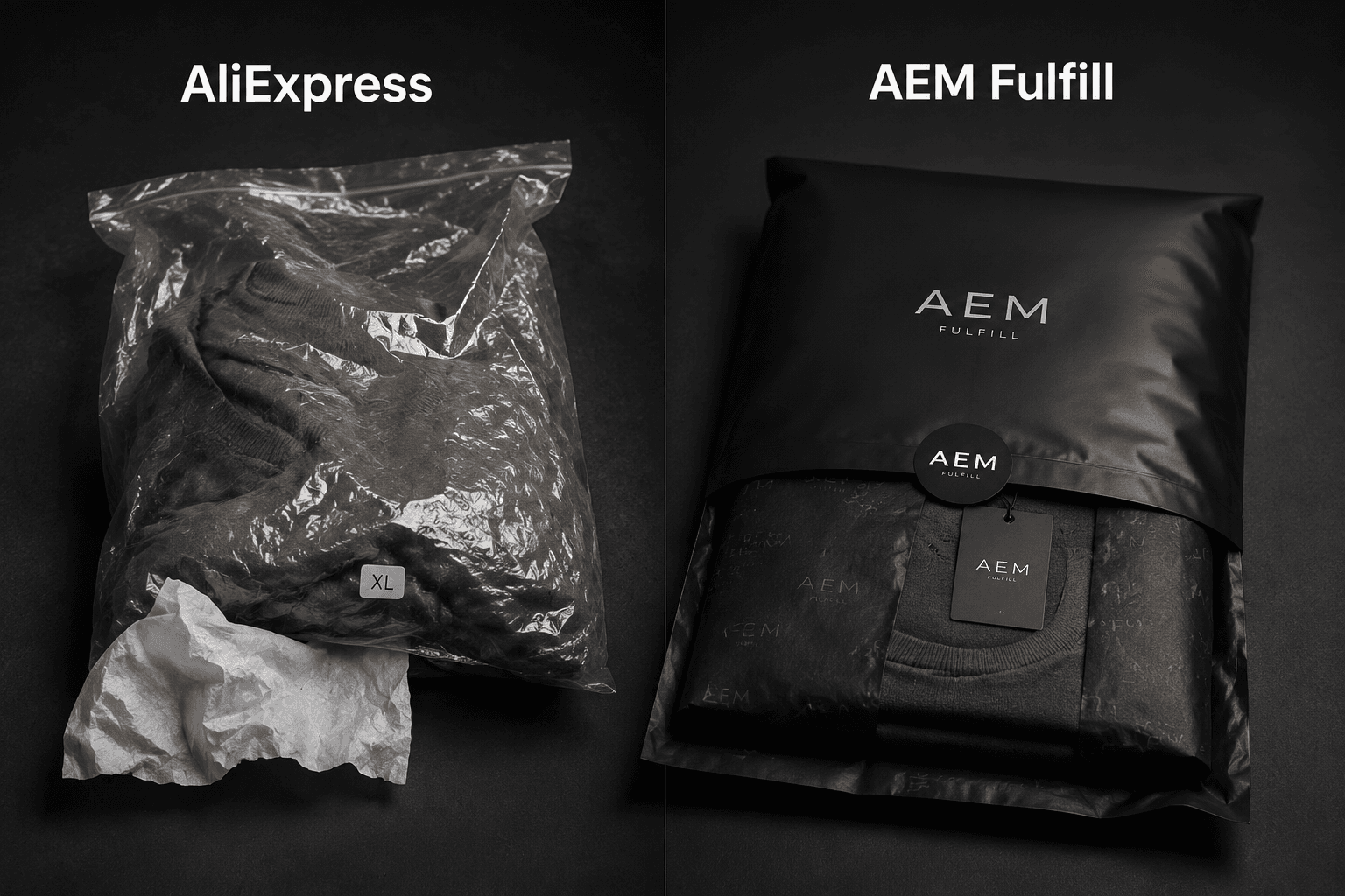 AI reference — packaging comparison. Replace with real product photo.